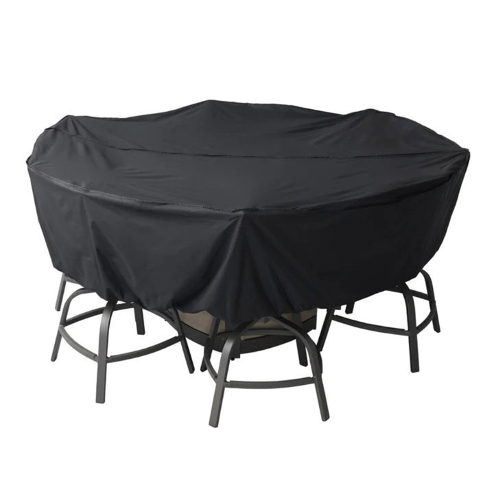 Nicolet - Ensemble repas pour l'extérieur à table-braséro, 7 pièces