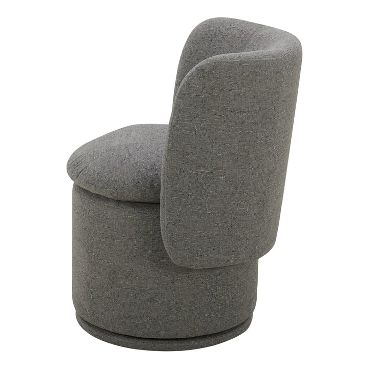 Aiden & Ivy - Fabric swivel dining chair
