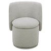 Aiden & Ivy - Fabric swivel dining chair