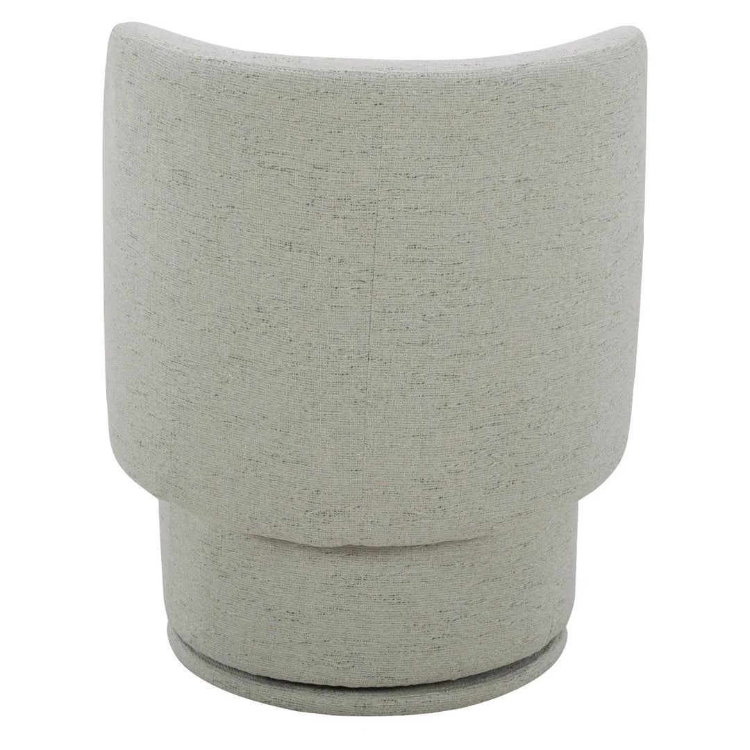 Aiden & Ivy - Fabric swivel dining chair