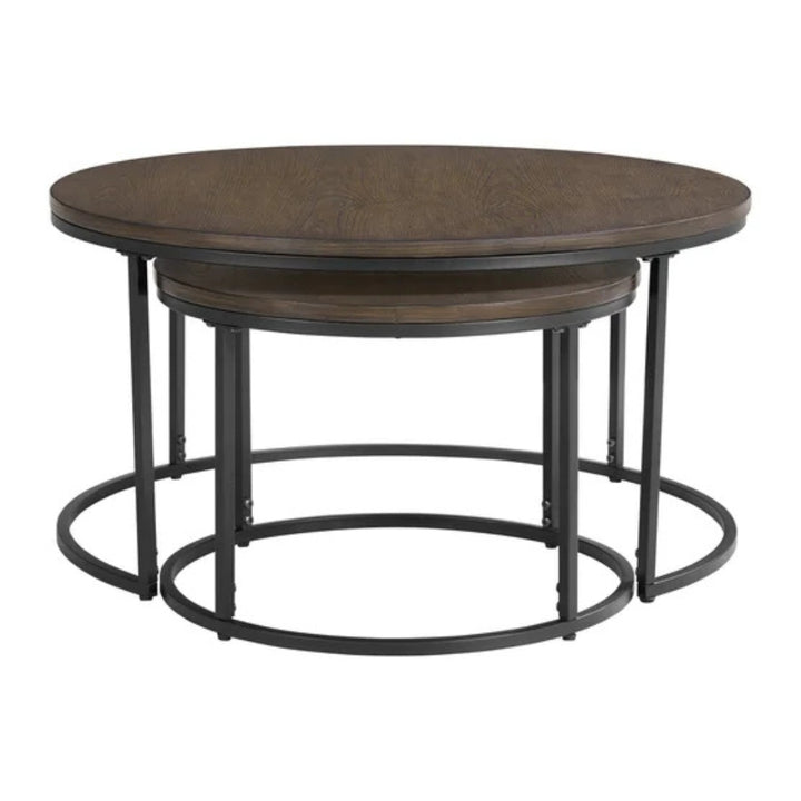Bayside Furnishings - Ensemble de 2 tables gigognes