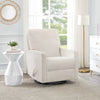 True Innovations Fabric Swivel Glider Recliner
