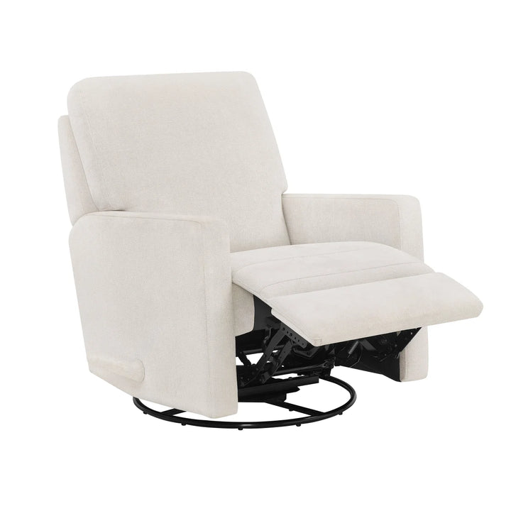 True Innovations Fabric Swivel Glider Recliner