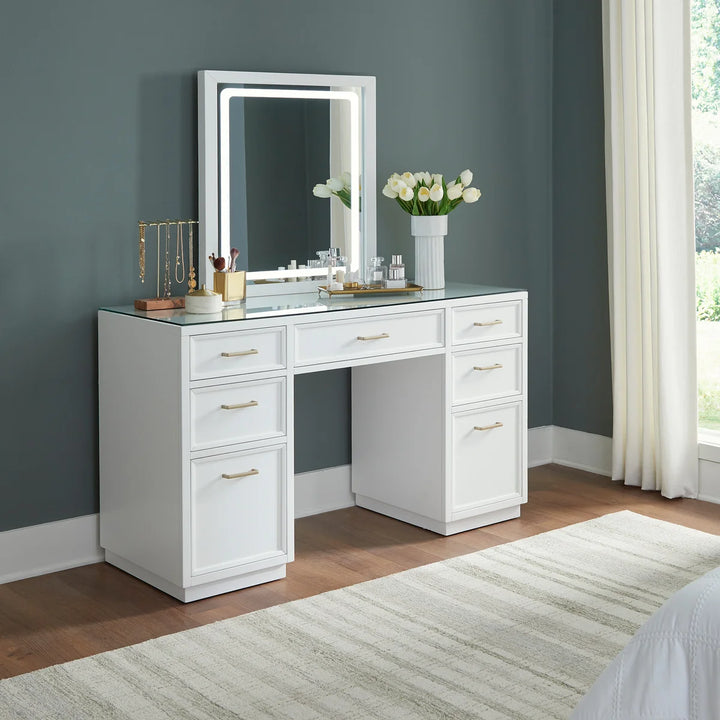 Juliet – Table de maquillage de 137,2 cm (54 po)