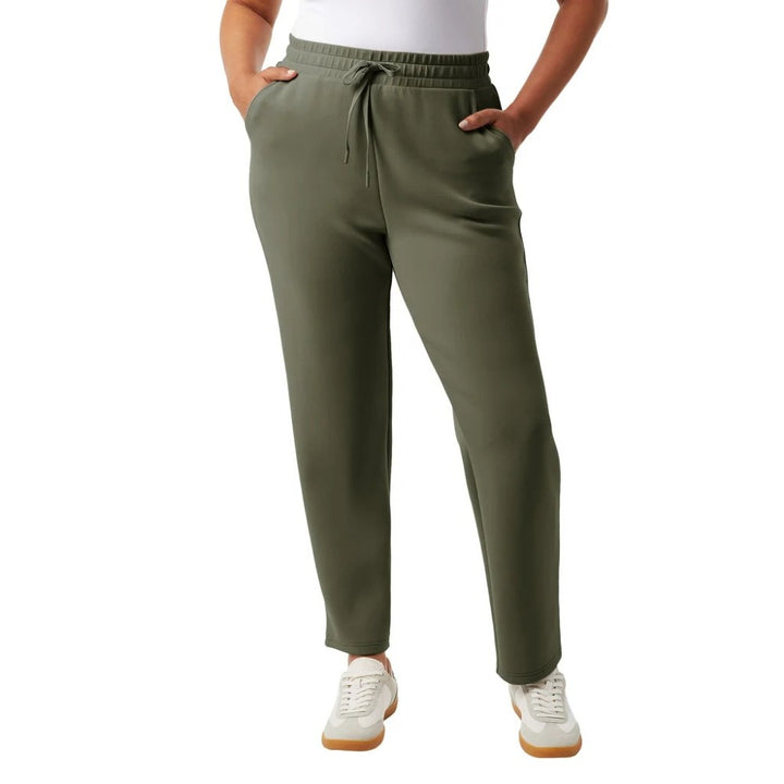 32 Degrees - High-Waisted Suede Pants