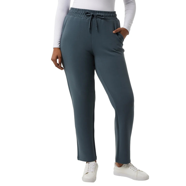 32 Degrees - High-Waisted Suede Pants