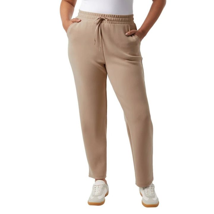 32 Degrees - High-Waisted Suede Pants