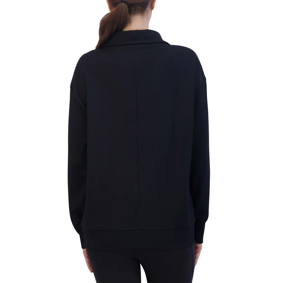 Gaiam - Ribbed 1/4 Zip Pullover