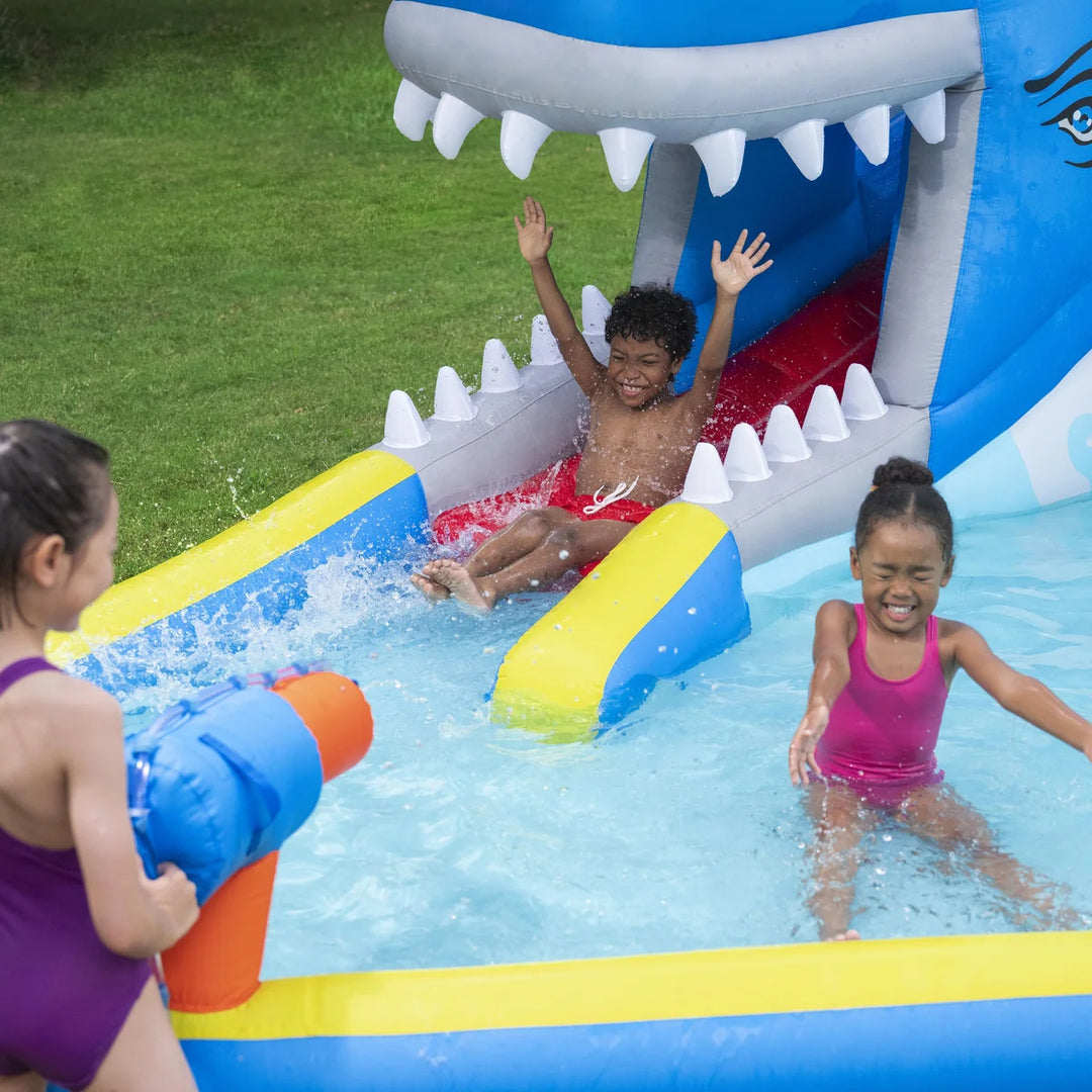 H2OGO! - Parc aquatique gonflable géant pour enfants Whales 'n Waves