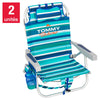Tommy Bahama - Chaises de plage sac à dos 5 positions