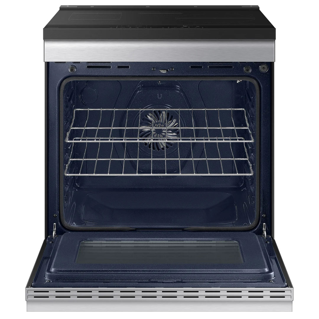 Samsung - BESPOKE 30 in Slide-In Induction Range, 6.3 cu. ft.