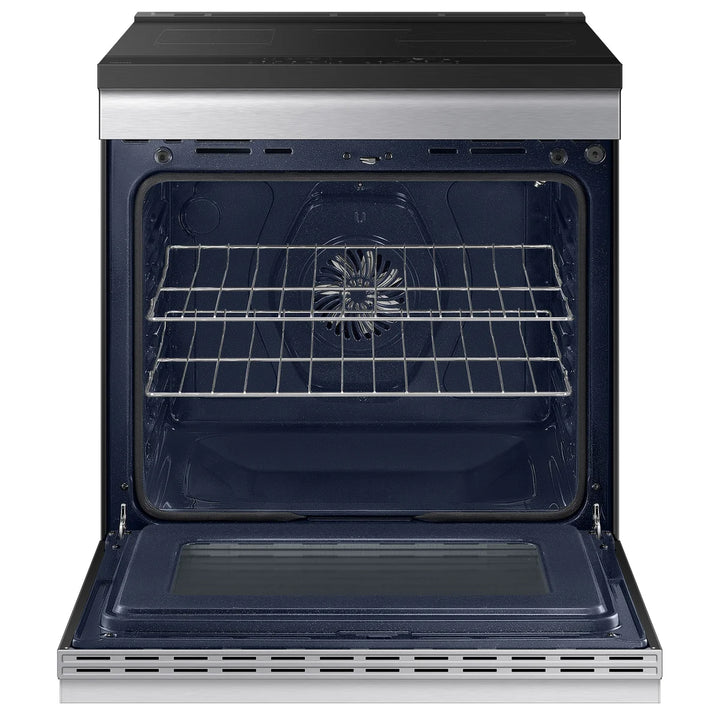 Samsung - BESPOKE 30 in Slide-In Induction Range, 6.3 cu. ft.
