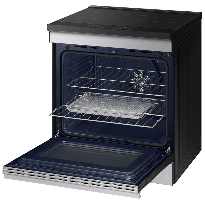 Samsung - BESPOKE 30 in Slide-In Induction Range, 6.3 cu. ft.