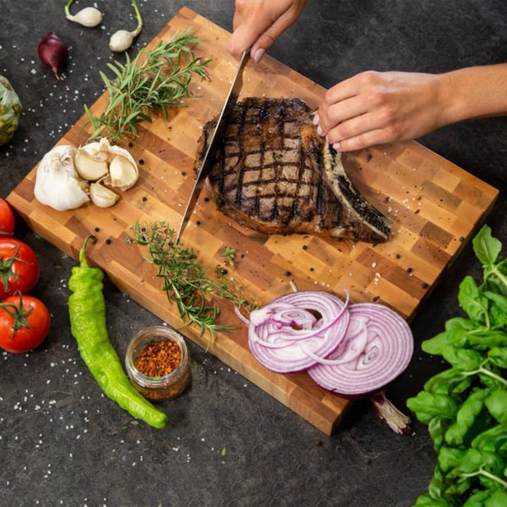 WoodForChef Large Cherry Wood Cutting Board