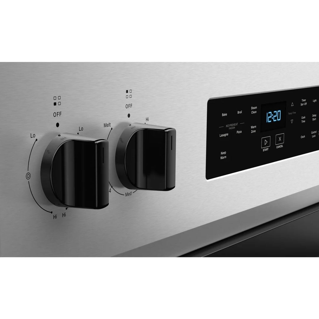Whirlpool - 30 in Electric Range, 5.3 cu ft