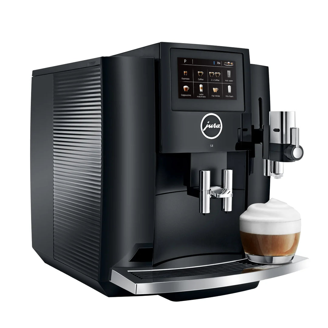 JURA S8 Automatic Coffee Machine - Piano Black