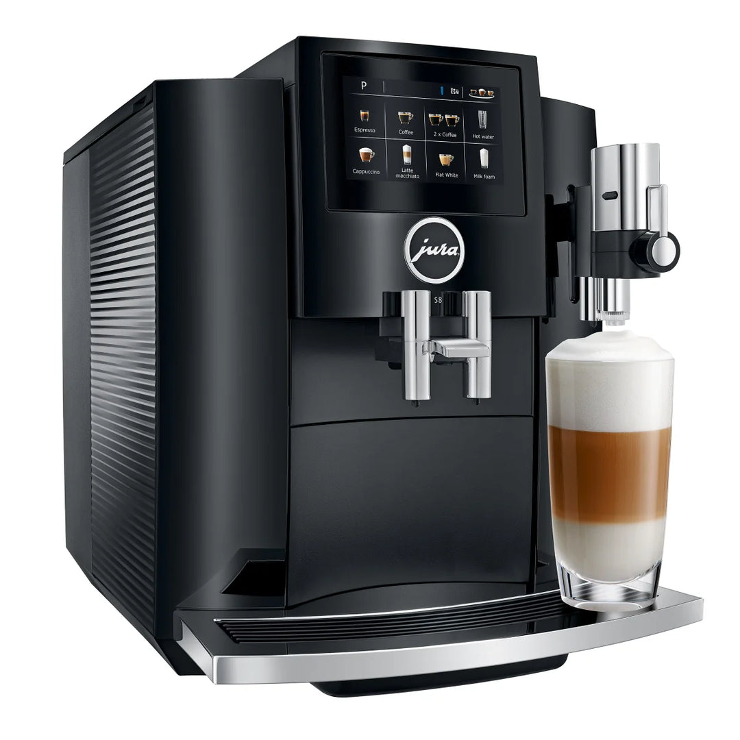 JURA S8 Automatic Coffee Machine - Piano Black
