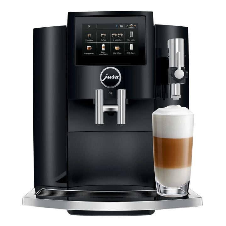 JURA S8 Automatic Coffee Machine - Piano Black