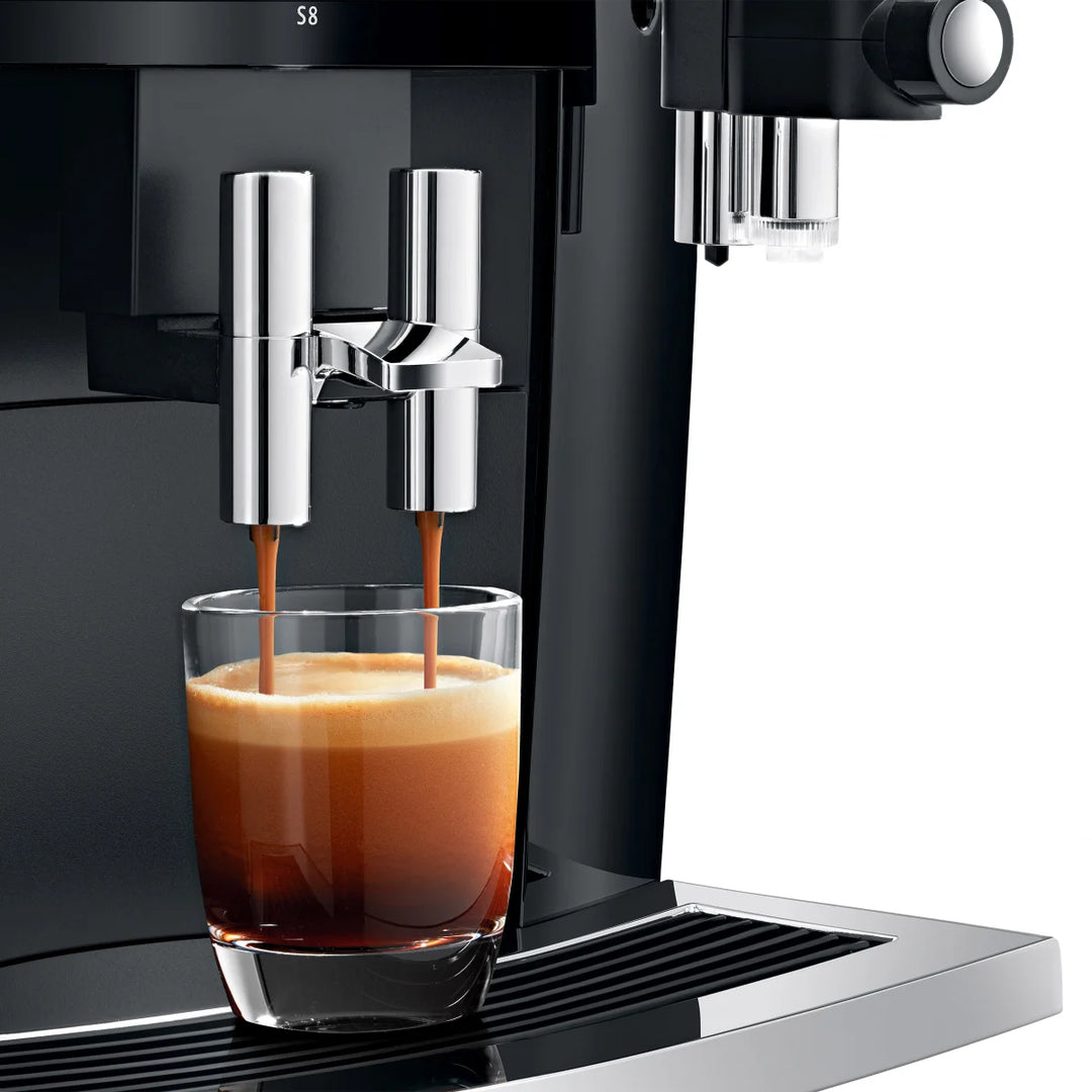 JURA S8 Automatic Coffee Machine - Piano Black