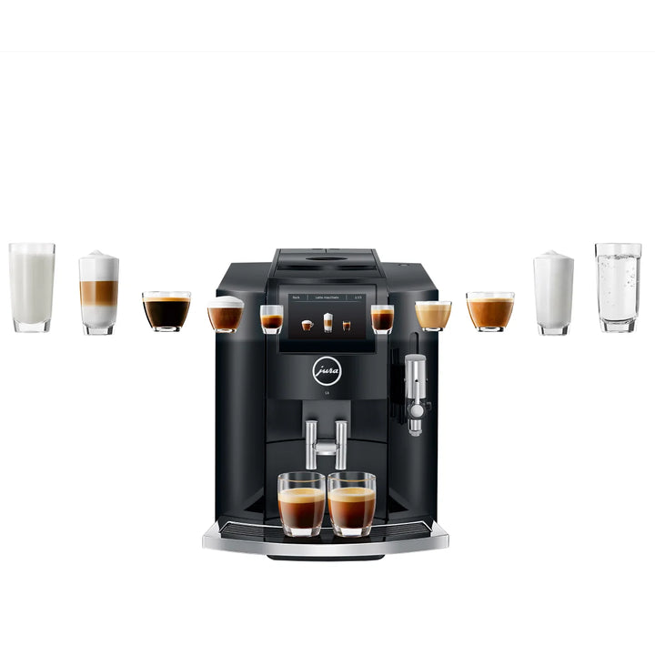 JURA S8 Automatic Coffee Machine - Piano Black