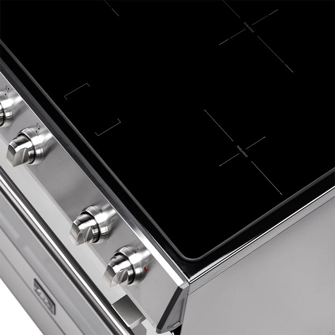 Forno - 4-Burner Induction Range in Stainless Steel