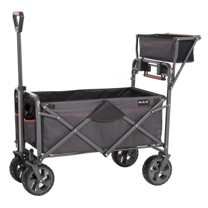 Mac Sports - Chariot pliant deluxe avec freins