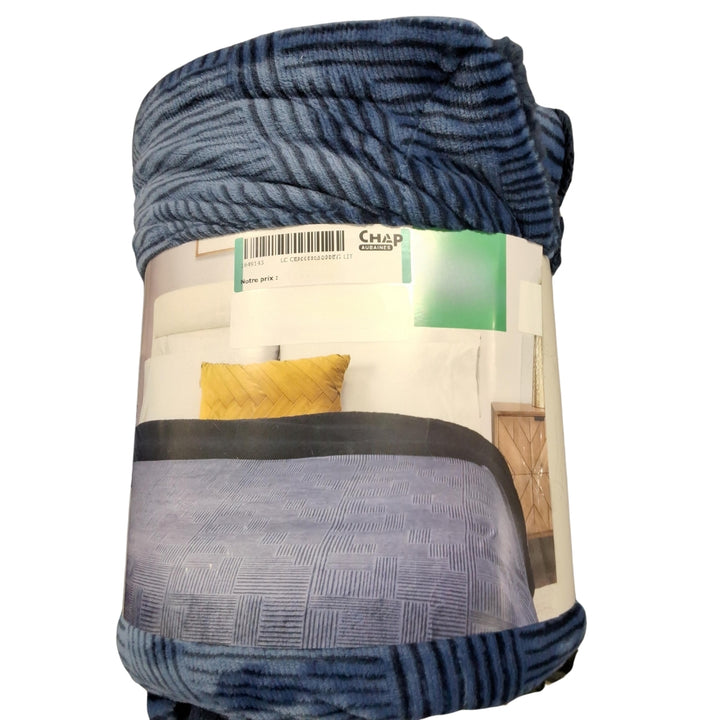 Life Comfort Reversible Sherpa Plush Blanket