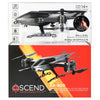 Ascend Aeronautics - Drone vidéo HD à commande de mouvement AR-800 2,4 GHz