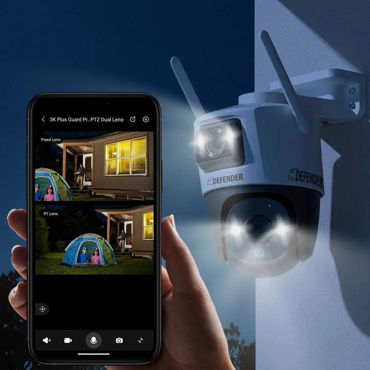 Defender - Plug-in Electric Security Camera