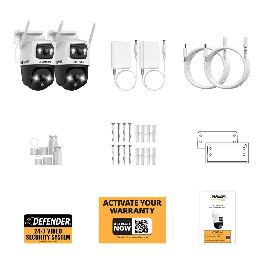 Defender - Plug-in Electric Security Camera