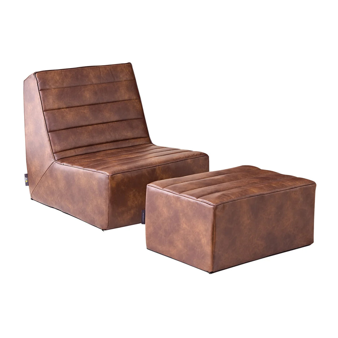 Lounge & Co. - Lima Foam Lounge Chair with Footrest