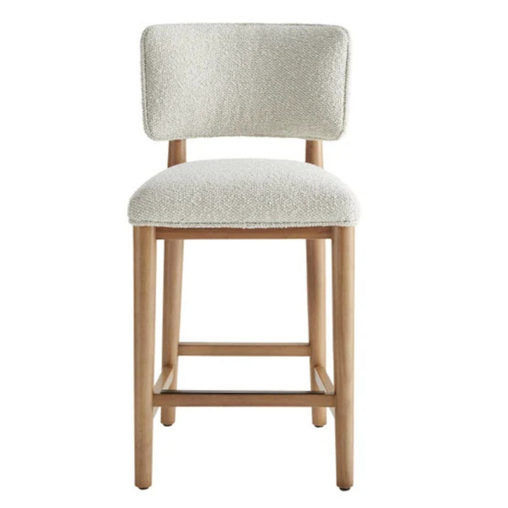 Aiden & Ivy - Tabourets de bar en tissu Tate, paquet de 2