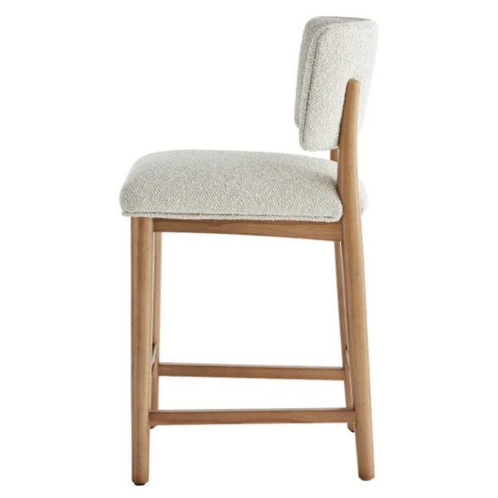 Aiden & Ivy - Tabourets de bar en tissu Tate, paquet de 2