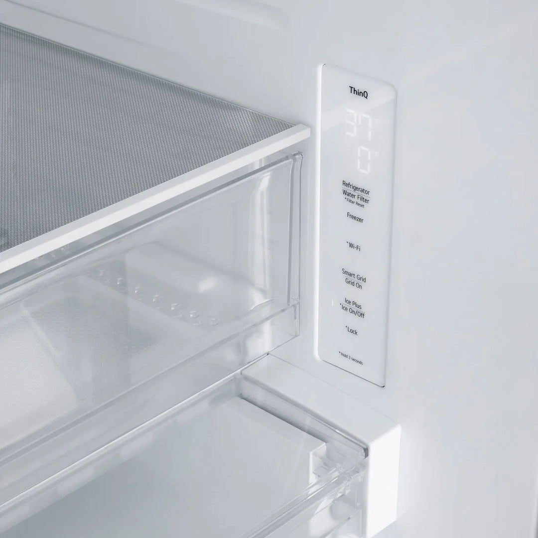 LG - Réfrigérateur à portes françaises de 33 po et 25,1 pi³