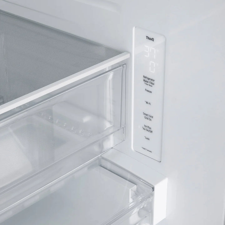 LG - Réfrigérateur à portes françaises de 33 po et 25,1 pi³