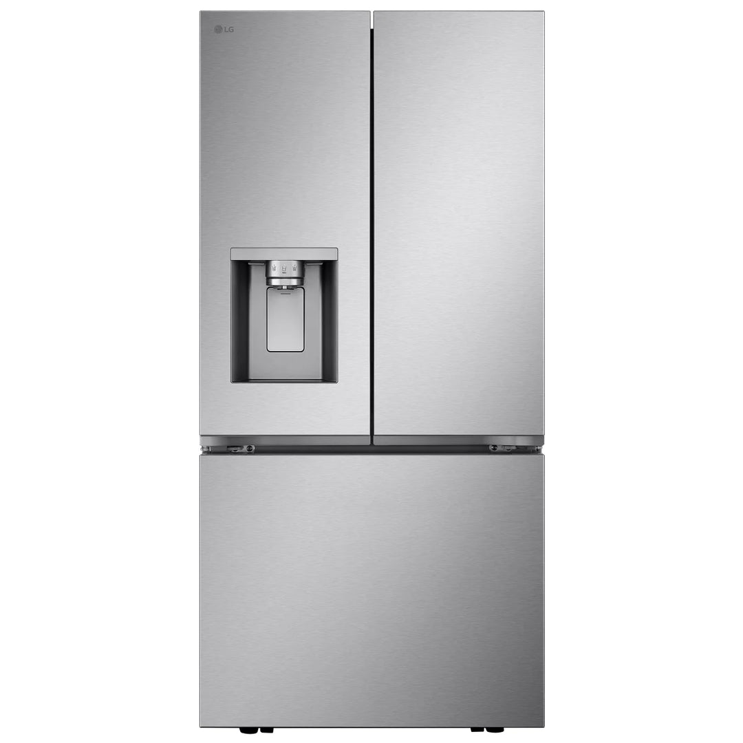 LG - Réfrigérateur à porte française de 33 po, 24,5 pi³