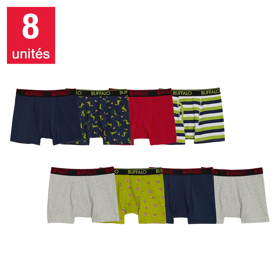 Buffalo - Boxer Briefs, Pack of 8