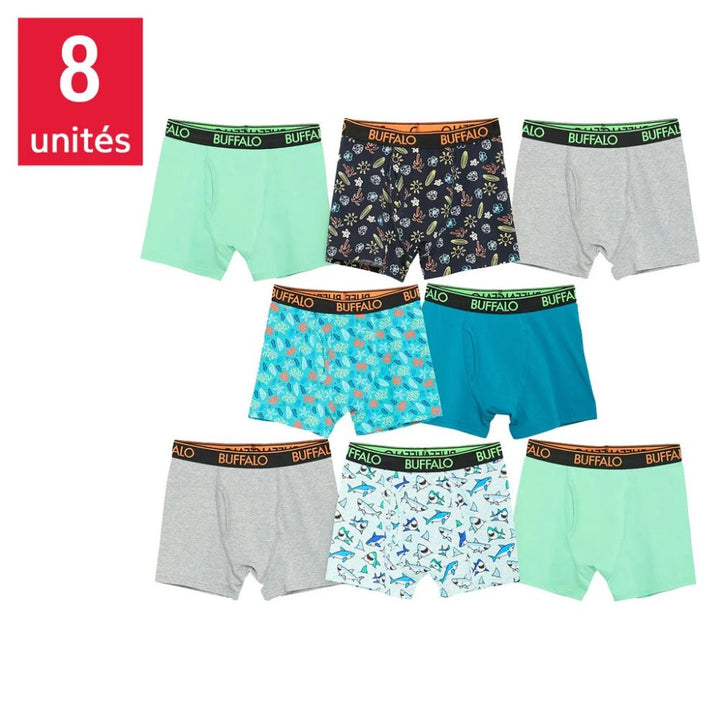 Buffalo - Boxer Briefs, Pack of 8