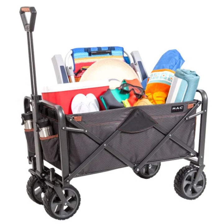 Mac Sports - Extra Large Folding Wagon with Brakes
