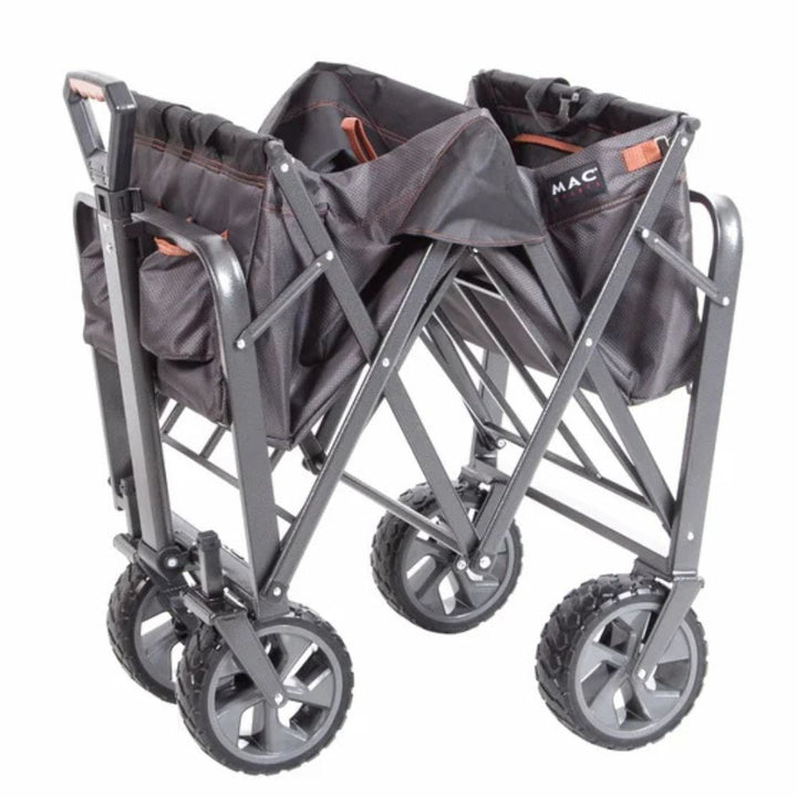 Mac Sports - Extra Large Folding Wagon with Brakes