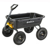 Gorilla - Chariot à benne basculante robuste en polyethylene 9 pi³