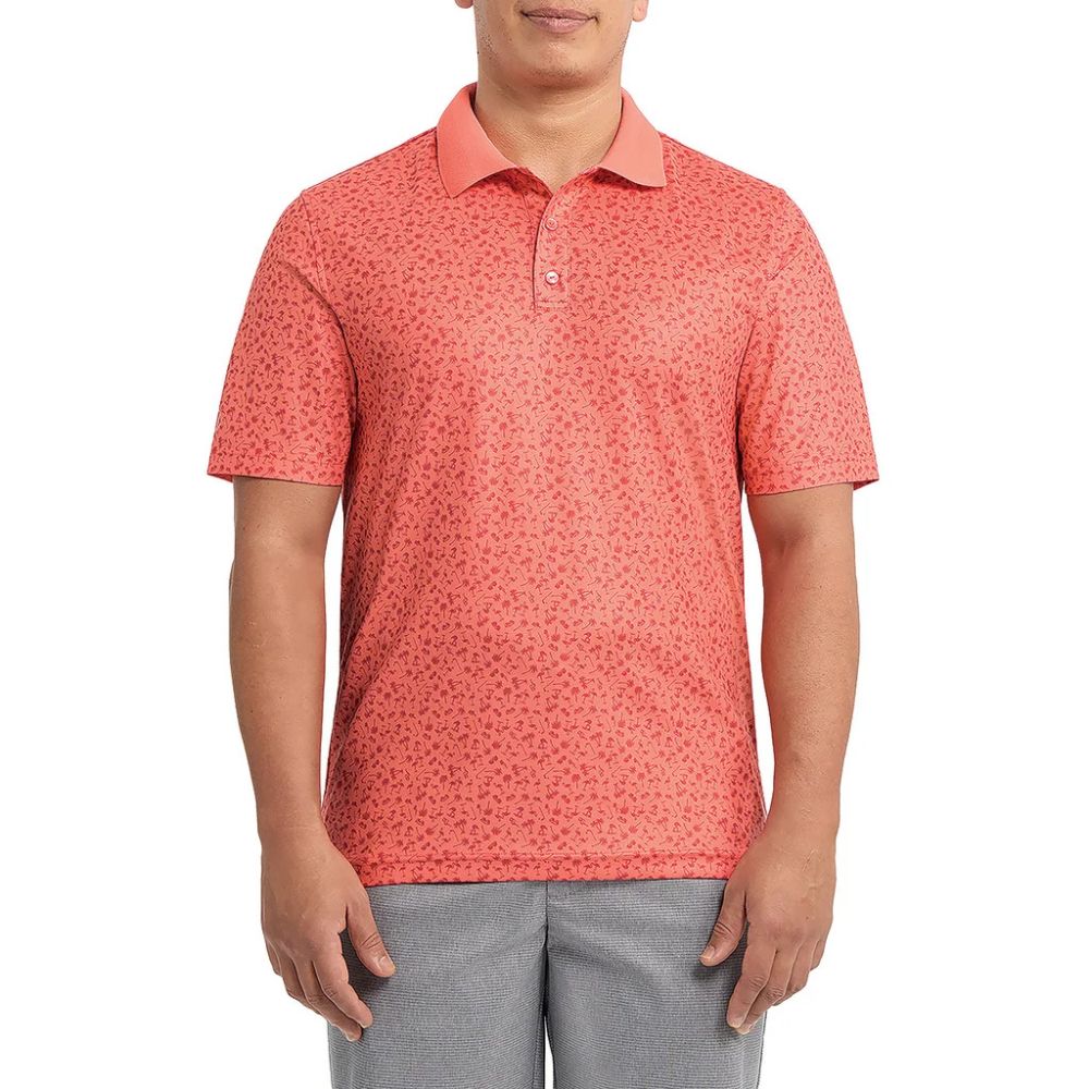 Sunice - Polo texturé imprimé à manches courtes