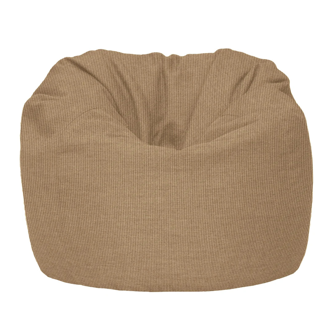 Norka Living - Pouf en velours côtelé Loa