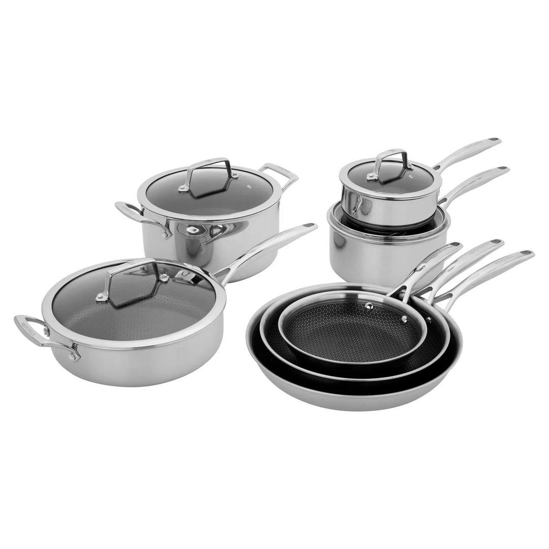 Henckels Paradigm 11-Piece Stainless Steel Cookware Set