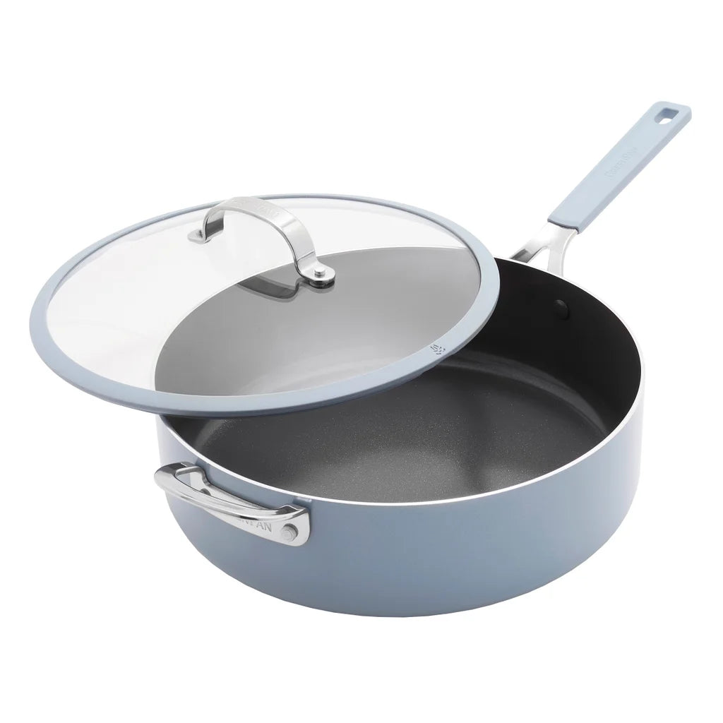 GreenPan - Sauteuse profonde avec couvercle, 6,15 L
