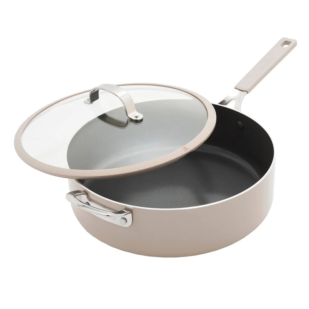 GreenPan - Sauteuse profonde avec couvercle, 6,15 L