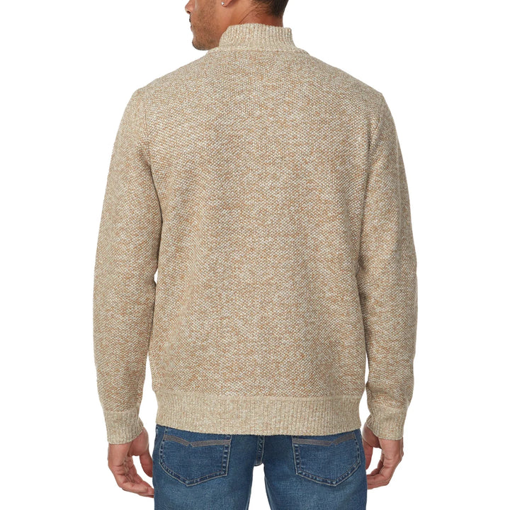 Buffalo - Turtleneck Sweater with Full Zip