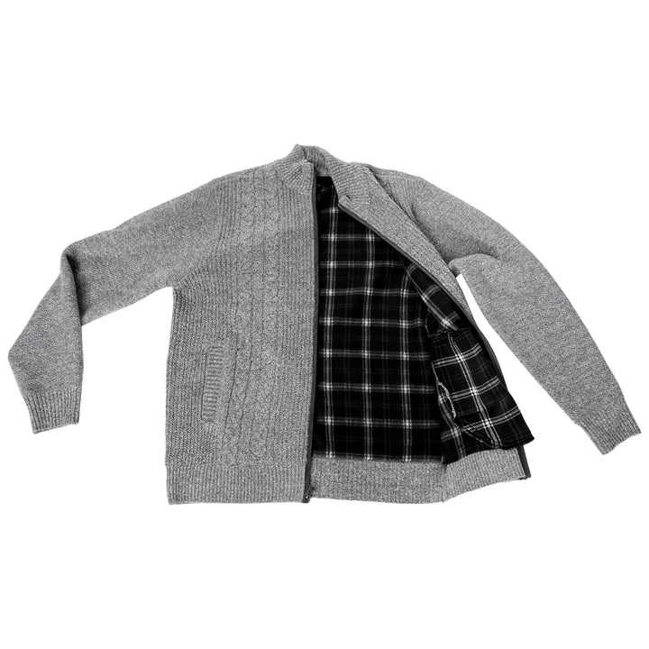 Buffalo - Turtleneck Sweater with Full Zip