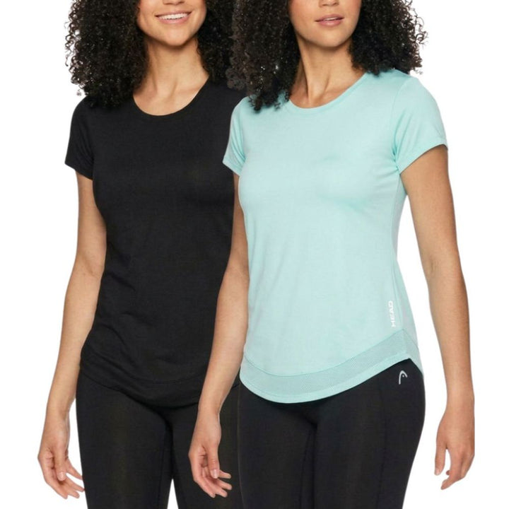 Head - T-shirts de sport, paquet de 2