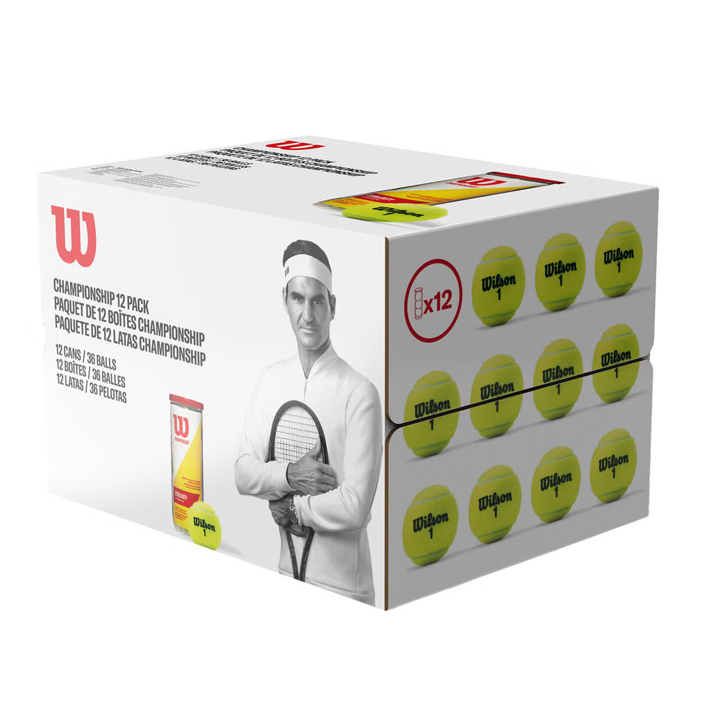 Wilson - Ensemble de 36 balles de tennis